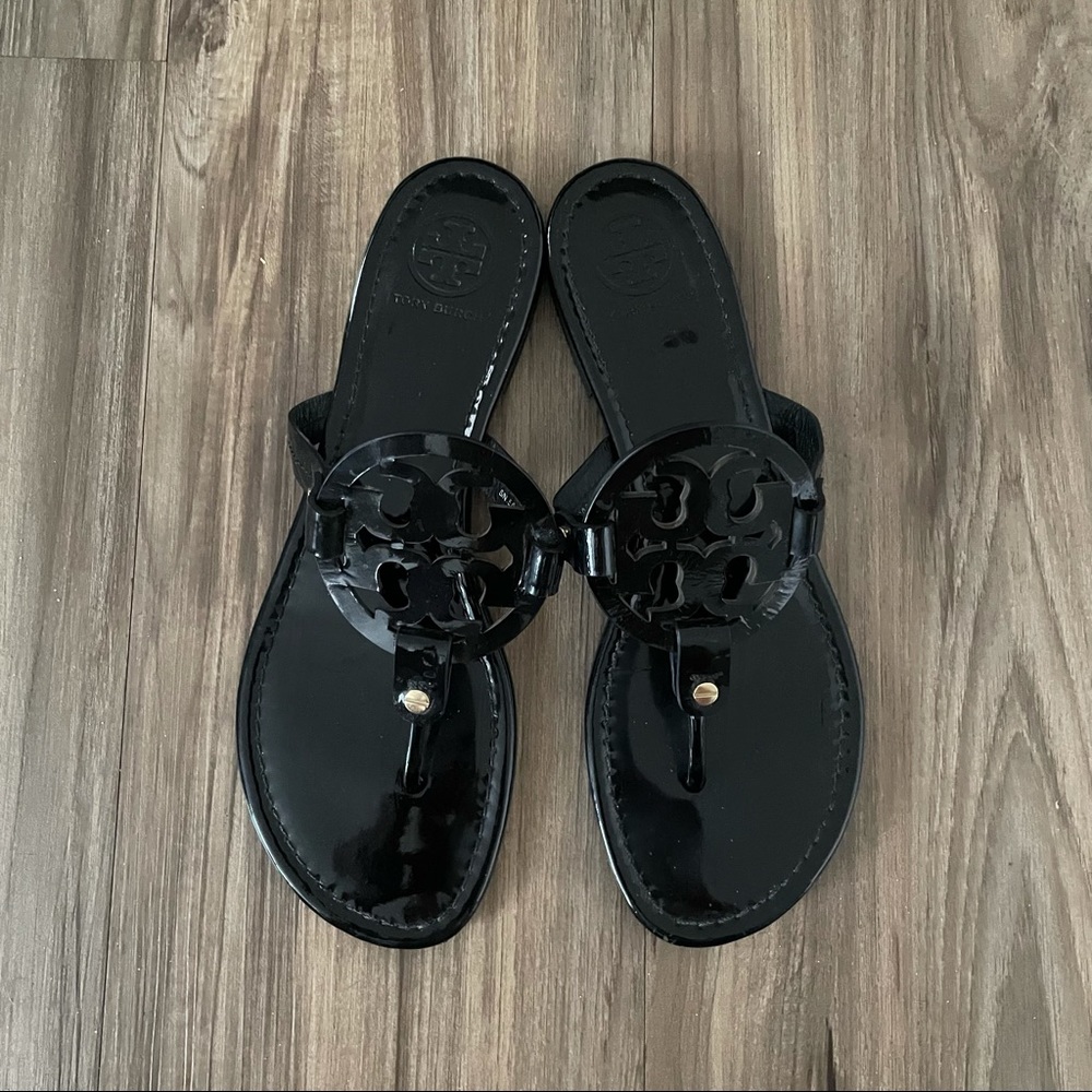 Tory Burch Miller Sandal, Patent Leather